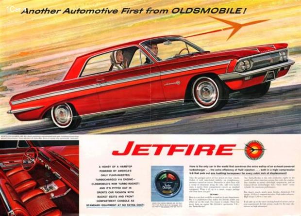 اولدزموبیل Jetfire خودروهای فراتر از زمان